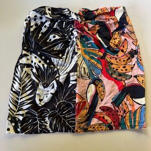 Farm Rio Vibrant Multicolor Skirt